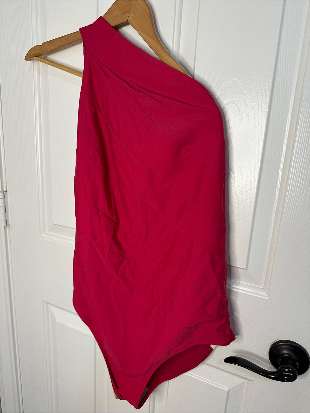 Summersalt Berry Hot Pink Red The Sidestroke One Piece Swimsuit Sz 12 Beach Pool - Picture 2 of 11